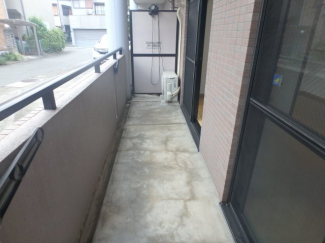 広々としたバルコニーです