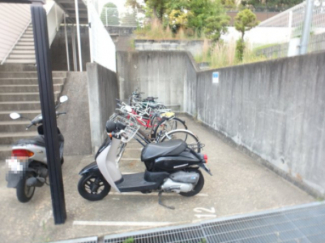 駐輪スペースです