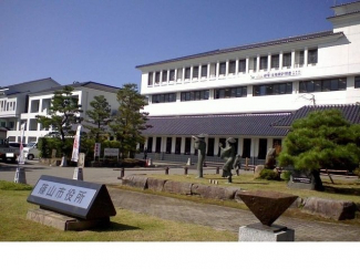 篠山市役所まで6000m