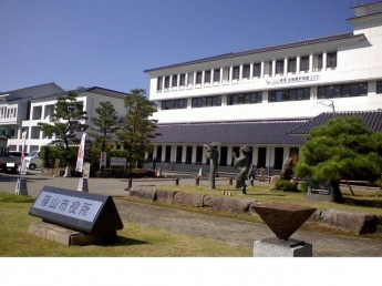 篠山市役所まで6000m