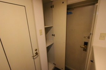 ちょっとした収納スペースも充実しています