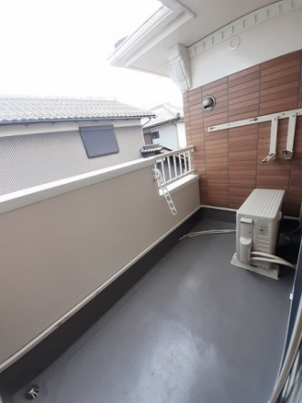 お洗濯物を干せるバルコニー