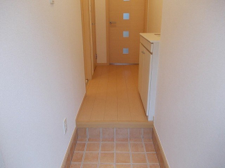 きれいな玄関です