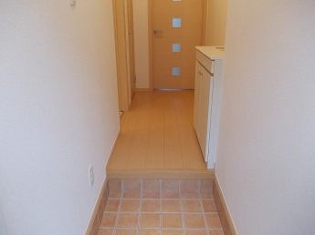 きれいな玄関です