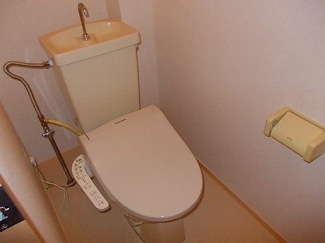 シンプルで使いやすいトイレです