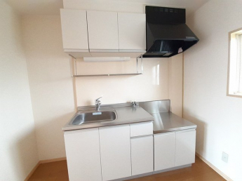 コンパクトなキッチンで掃除もラクラク