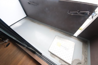 外からの目が気にならないバルコニーで洗濯物が干せます