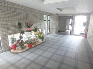 毎日通るロビーはこのようになっています