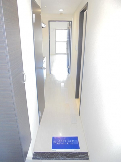 ゆったりとした玄関です