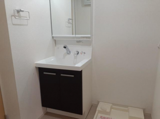 広い洗面スペース