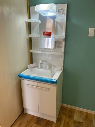 ☆独立洗面台、朝の身支度には欠かせません