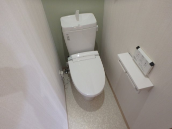 シンプルで使いやすいトイレです