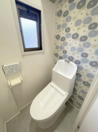 シンプルで使いやすいトイレです