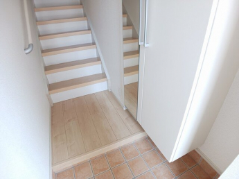 きれいな玄関です