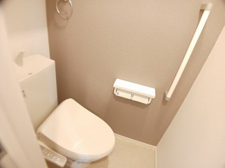 トイレもきれいです