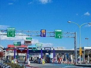 播但道花田インターまで1800m