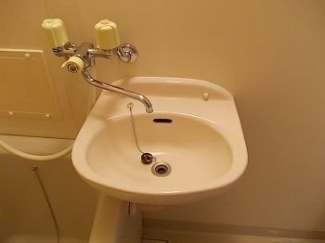 コンパクトで使いやすい洗面所