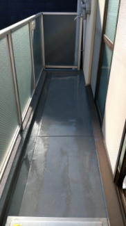 日当たりのよいベランダ