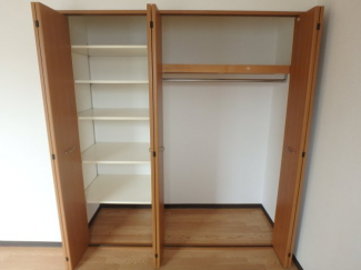 住空間を広々使える収納スペース