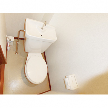 明るい色調の室内です