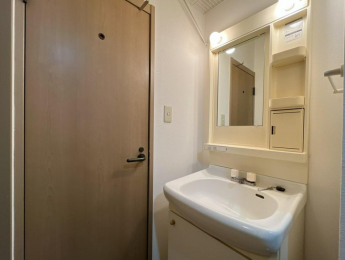 忙しい朝には欠かせない洗面所です