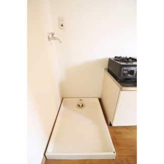 広い洗面スペース