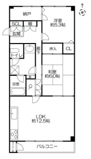 室内フルリフォーム済で快適な住環境を実現。収納豊富な2SLDKに加え、2重サッシで静かで過ごしやすい