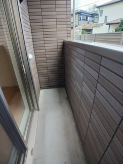 広々としたバルコニーです