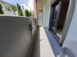 陽当たり良好なバルコニーです