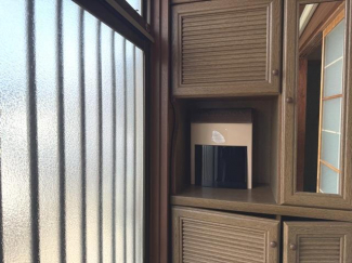 毎日通る玄関はこちらです