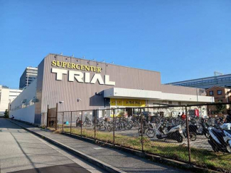 スーパーセンタートライアル様まで400m