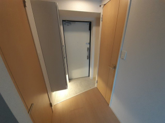 ゆったりとした玄関です