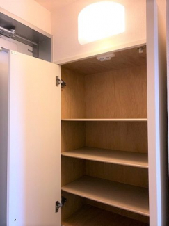 ゆったりとした玄関です