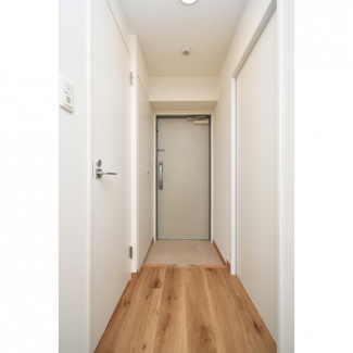 落ち着いた玄関です