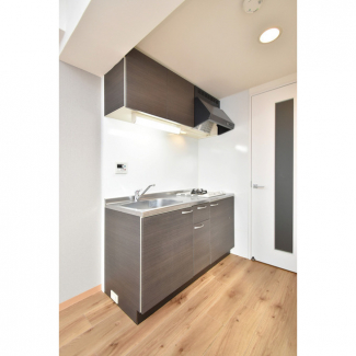 コンパクトなキッチンで掃除もラクラク