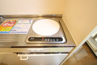 コンパクトなキッチンで掃除もラクラク