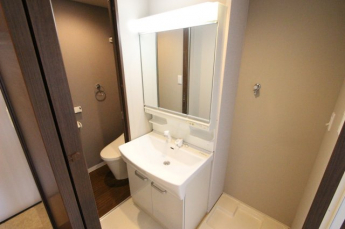 広い洗面スペース