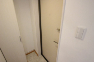 シンプルで使いやすい玄関です