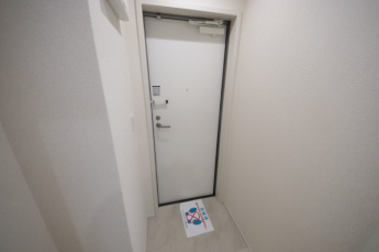 シンプルで使いやすい玄関です