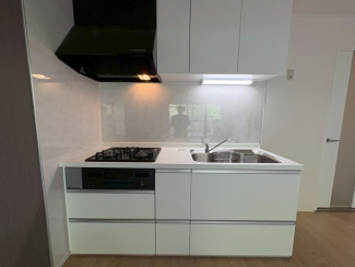 コンパクトなキッチンで掃除もラクラク