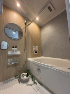 ゆったり過ごせるお風呂です