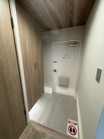 きれいな玄関です