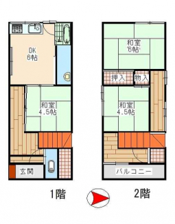 明石市林２丁目の一戸建ての画像