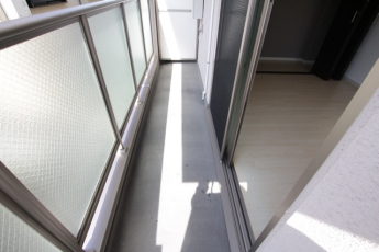 広々としたバルコニーです