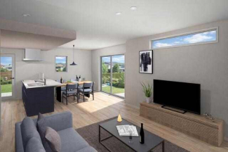 【１号地完成予想図】