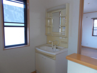 ２階の洗面