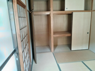 収納　各部屋収納完備　　写真は2階北側6帖和室