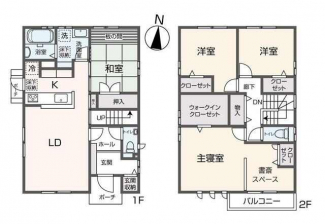 掲載の間取り図は設計図書を基に描き起こしたもので実際とは多少