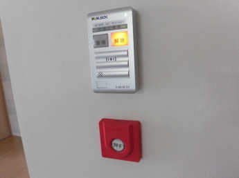 ★24時間防犯システムで安心です