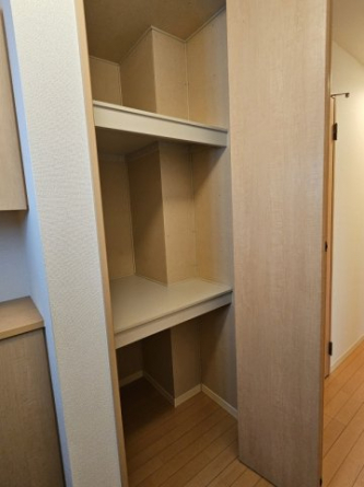 玄関横の収納です
